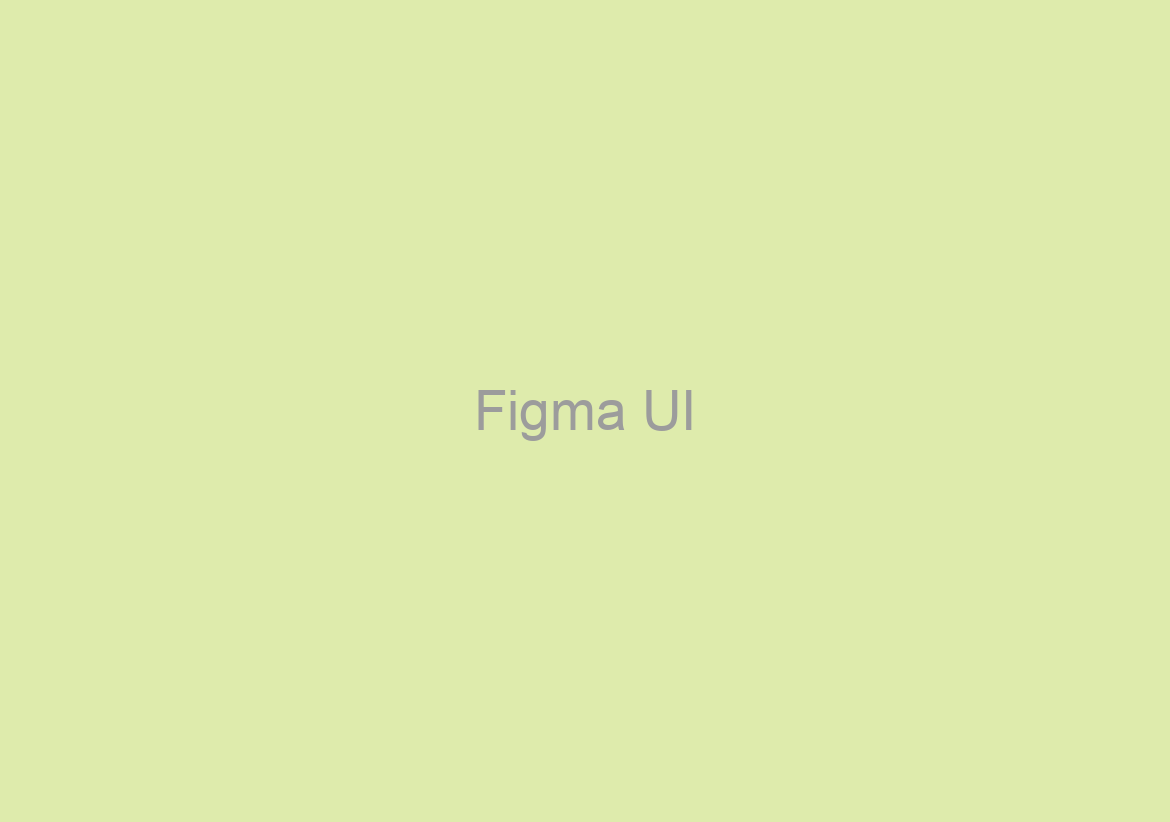 Figma UI/UX Design Tool | Online Batch